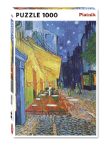Piatnik Van Gogh Café Terrace at Night 1000 Piece Jigsaw Puzzle – Famous Painting Art Puzzle