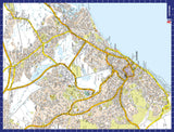 A to Z Map of Eastbourne 1000 Piece Jigsaw Puzzle with Guide Print & Street Index – Collins City Map Puzzle