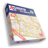 A to Z Map of Brighton 1000 Piece Jigsaw Puzzle with Guide Print & Street Index – Collins City Map Puzzle