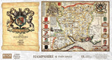 John Speed Historical Map of Hampshire 1000 Piece Jigsaw Puzzle – 1610 County Map, Free A3 Guide Print