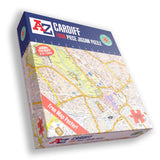 A to Z Map of Cardiff 1000 Piece Jigsaw Puzzle – Collins Street Map with Guide Print and Index