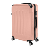 3 Piece Lightweight ABS Spinner Luggage Set with Carry-On Case & 360° Wheels – Hard Shell Suitcases