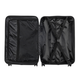 3 Piece Lightweight ABS Spinner Luggage Set with Carry-On Case & 360° Wheels – Hard Shell Suitcases