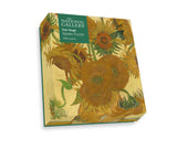 National Gallery Sunflowers by Van Gogh 1000 Piece Jigsaw Puzzle – Fine Art Puzzle in Recyclable Box