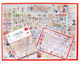 Tim Bulmer London 1000 Piece Jigsaw Puzzle – Comical Map with Landmarks & Cockney Humour