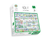 Tim Bulmer Golf 1000 Piece Jigsaw Puzzle – Humorous A-Z of Golfing Terms, 66 x 50cm