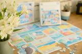 Louise Stocker A Day at the Seaside 1000 Piece Jigsaw Puzzle – Calming Coastal Illustration