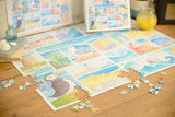 Louise Stocker A Day at the Seaside 1000 Piece Jigsaw Puzzle – Calming Coastal Illustration