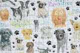 Stay Pawsitive 500 Piece Jigsaw Puzzle – Dog Lovers' Gift, Artwork by Catherine Redgate