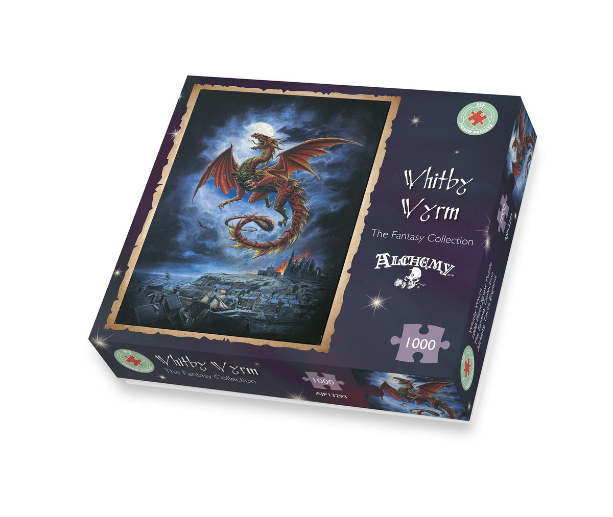 Alchemy The Whitby Wyrm 1000 Piece Jigsaw Puzzle – Fantasy Legend of Whitby, 66 x 50cm