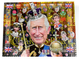Mike Jupp Fit for a King 1000 Piece Jigsaw Puzzle – King Charles Coronation Caricature, Collectors' Item