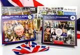 Mike Jupp Fit for a King 1000 Piece Jigsaw Puzzle – King Charles Coronation Caricature, Collectors' Item
