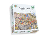 Wendy Brown Piccadilly Circus 1000 Piece Jigsaw Puzzle – Quirky London Landmark Watercolour Art