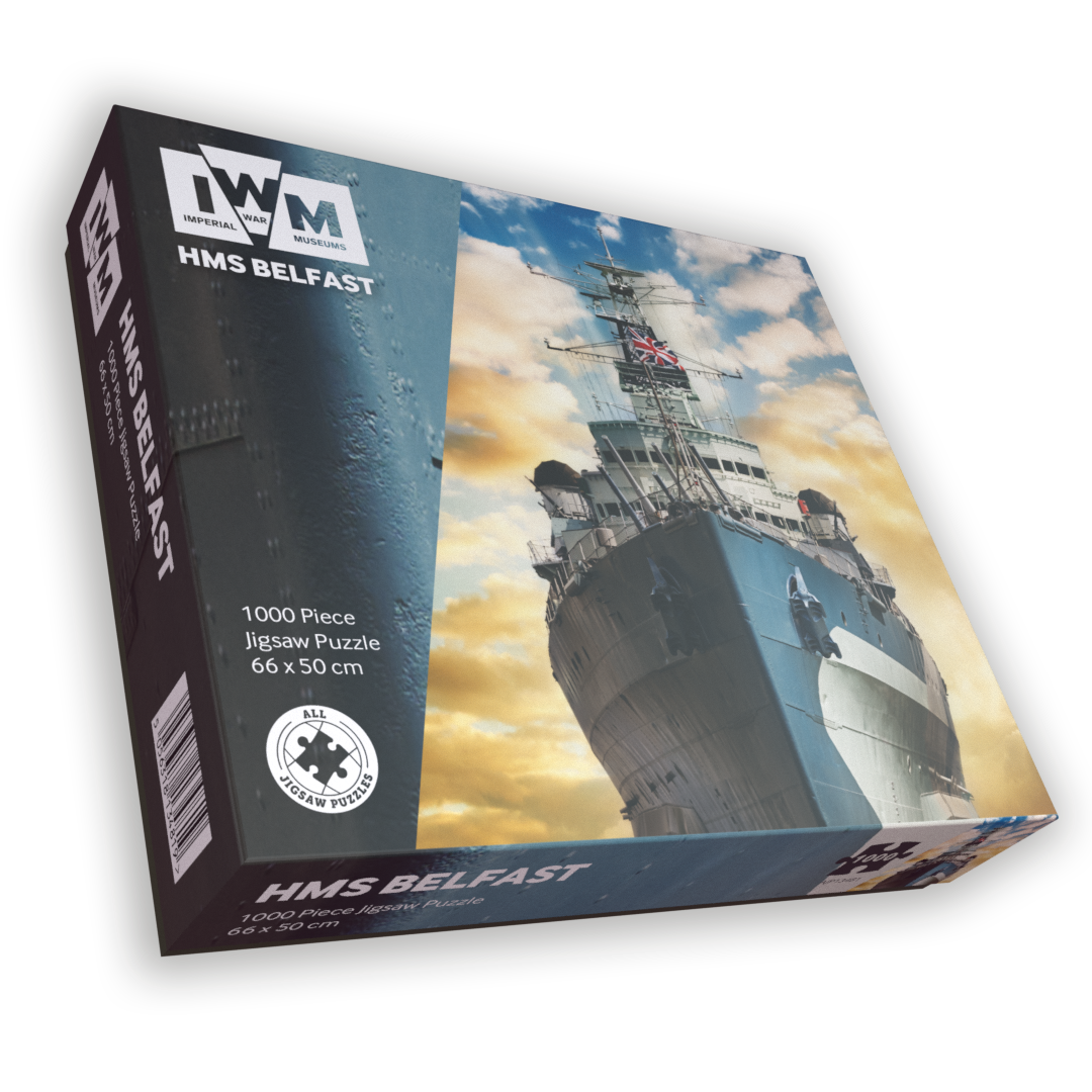 Imperial War Museum HMS Belfast 1000 Piece Jigsaw Puzzle – Maritime Naval History, D-Day 80th Anniversary