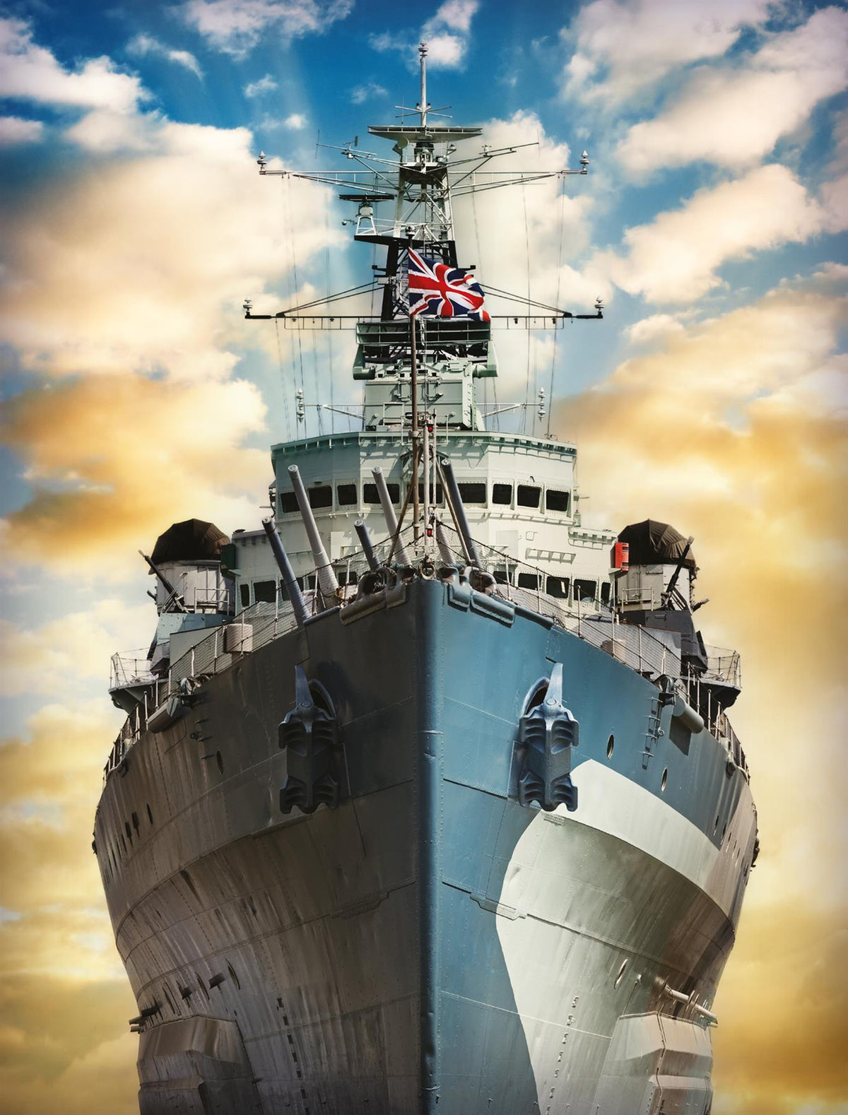 Imperial War Museum HMS Belfast 1000 Piece Jigsaw Puzzle – Maritime Naval History, D-Day 80th Anniversary