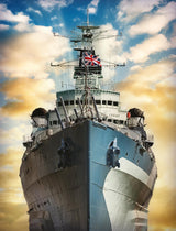 Imperial War Museum HMS Belfast 1000 Piece Jigsaw Puzzle – Maritime Naval History, D-Day 80th Anniversary