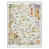 Tim Bulmer Cambridge Map 1000 Piece Jigsaw Puzzle – Illustrated City Map with Quirky Landmarks