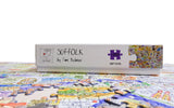 Tim Bulmer Suffolk 1000 Piece Jigsaw Puzzle – Hilarious County Map with Local History, 66 x 50cm