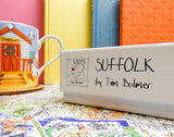 Tim Bulmer Suffolk 1000 Piece Jigsaw Puzzle – Hilarious County Map with Local History, 66 x 50cm