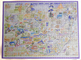 Tim Bulmer Suffolk 1000 Piece Jigsaw Puzzle – Hilarious County Map with Local History, 66 x 50cm