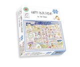 Tim Bulmer Happy Birthday 1000 Piece Jigsaw Puzzle – Fun Birthday Facts and Gift Ideas, 66 x 50cm