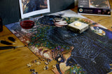 Alchemy Le Mauvais Oeil 1000 Piece Jigsaw Puzzle – Dark Fantasy Peacock Puzzle, 66 x 50 cm