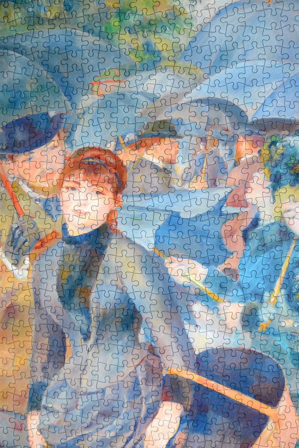National Gallery The Umbrellas 1000 Piece Jigsaw Puzzle – Renoir Parisian Street Scene