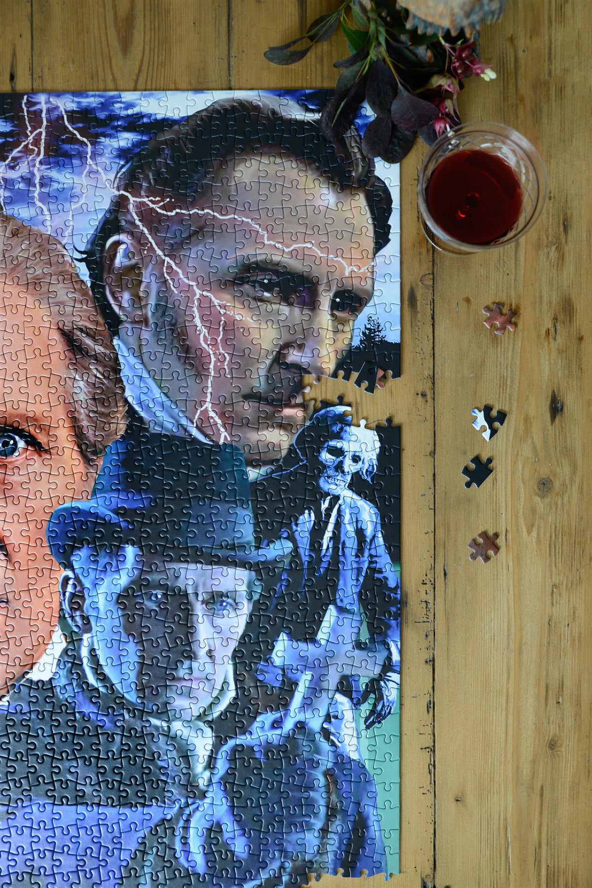 Peter Cushing King of Horror 1000 Piece Jigsaw Puzzle – Classic Horror Movie Gift, 66 x 50cm
