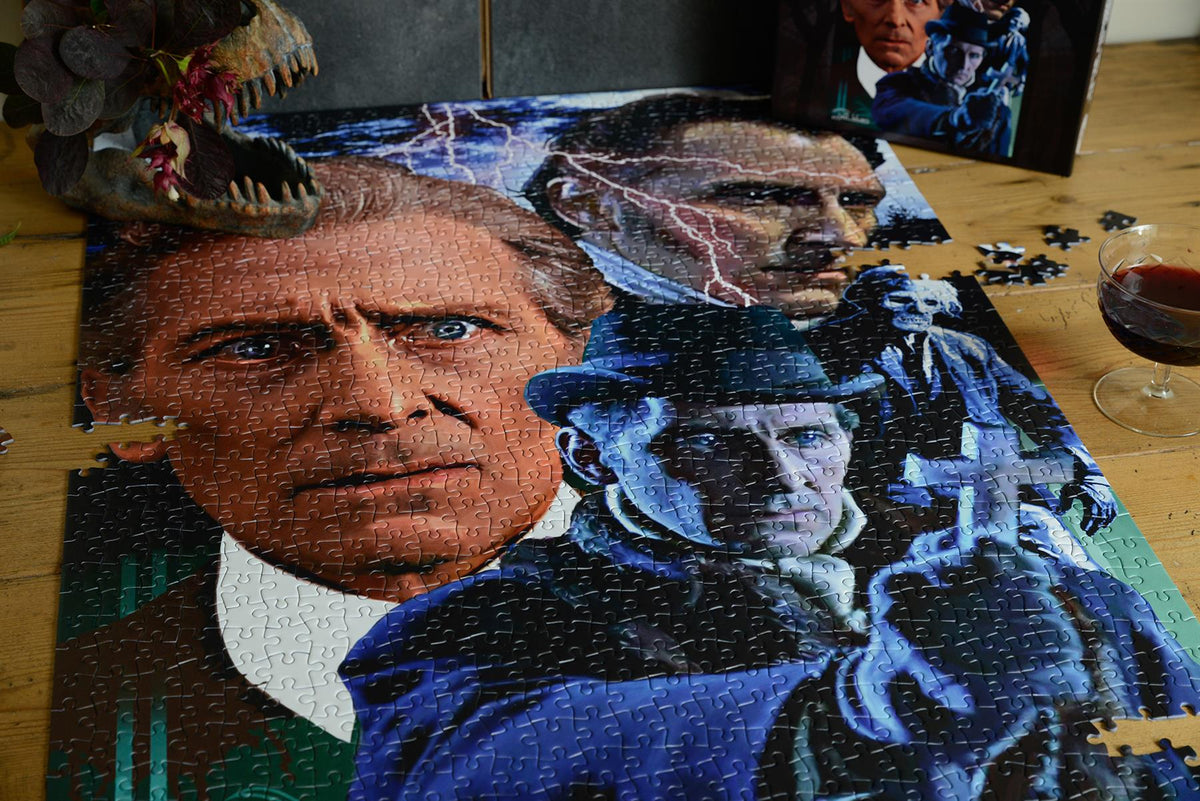 Peter Cushing King of Horror 1000 Piece Jigsaw Puzzle – Classic Horror Movie Gift, 66 x 50cm