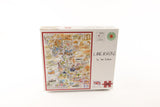 Tim Bulmer Proper Lancashire 1000 Piece Jigsaw Puzzle – Funny County Map Puzzle, 66 x 50cm