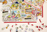 Tim Bulmer Proper Lancashire 1000 Piece Jigsaw Puzzle – Funny County Map Puzzle, 66 x 50cm