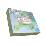 Prisoners of Geography Europe Map 500 Piece Jigsaw Puzzle – Illustrated Educational Map Puzzle