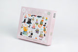All Jigsaw Puzzles Feline Fine 500 Piece Jigsaw Puzzle – Cats in Jumpers by Catherine Redgate, 50 x 38cm