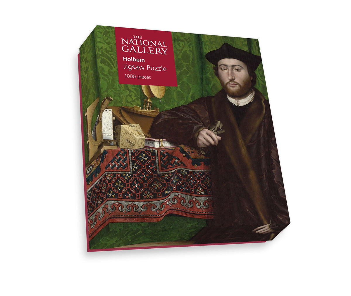 National Gallery The Ambassadors by Hans Holbein 1000 Piece Jigsaw Puzzle – Renaissance Art Puzzle