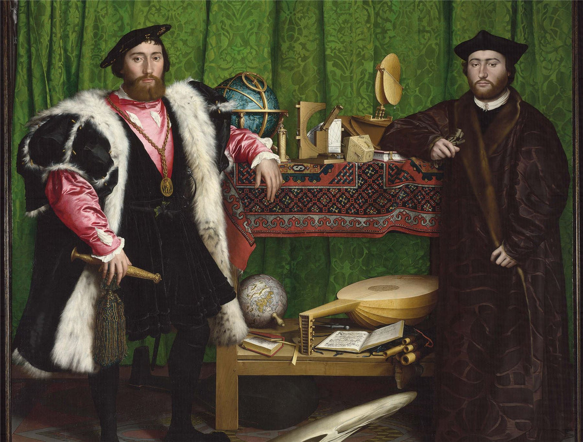 National Gallery The Ambassadors by Hans Holbein 1000 Piece Jigsaw Puzzle – Renaissance Art Puzzle
