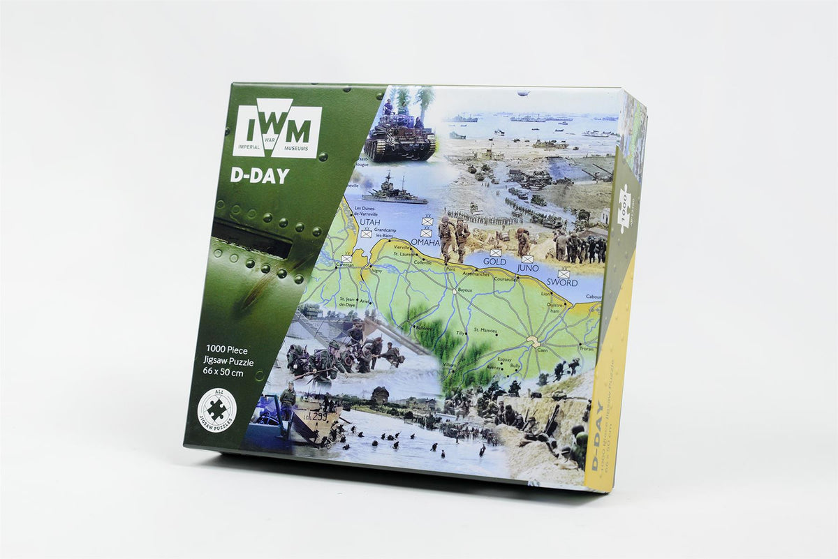 Imperial War Museums D-Day 80th Anniversary 1000 Piece Jigsaw Puzzle – WWII History Puzzle
