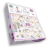 Tim Bulmer The Crown 1000 Piece Jigsaw Puzzle – Kings and Queens Royal History Puzzle