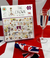 Tim Bulmer The Crown 1000 Piece Jigsaw Puzzle – Kings and Queens Royal History Puzzle