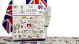 Tim Bulmer The Crown 1000 Piece Jigsaw Puzzle – Kings and Queens Royal History Puzzle