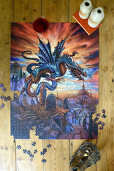 Alchemy The Highgate Horror 1000 Piece Jigsaw Puzzle – Fantasy Dragon Puzzle, 66 x 50cm