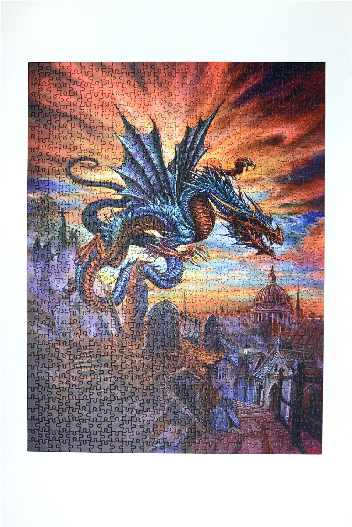 Alchemy The Highgate Horror 1000 Piece Jigsaw Puzzle – Fantasy Dragon Puzzle, 66 x 50cm