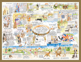 Tim Bulmer Dogs 1000 Piece Jigsaw Puzzle – Fun Dog Facts Puzzle for Dog Lovers, 66 x 50cm