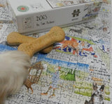 Tim Bulmer Dogs 1000 Piece Jigsaw Puzzle – Fun Dog Facts Puzzle for Dog Lovers, 66 x 50cm