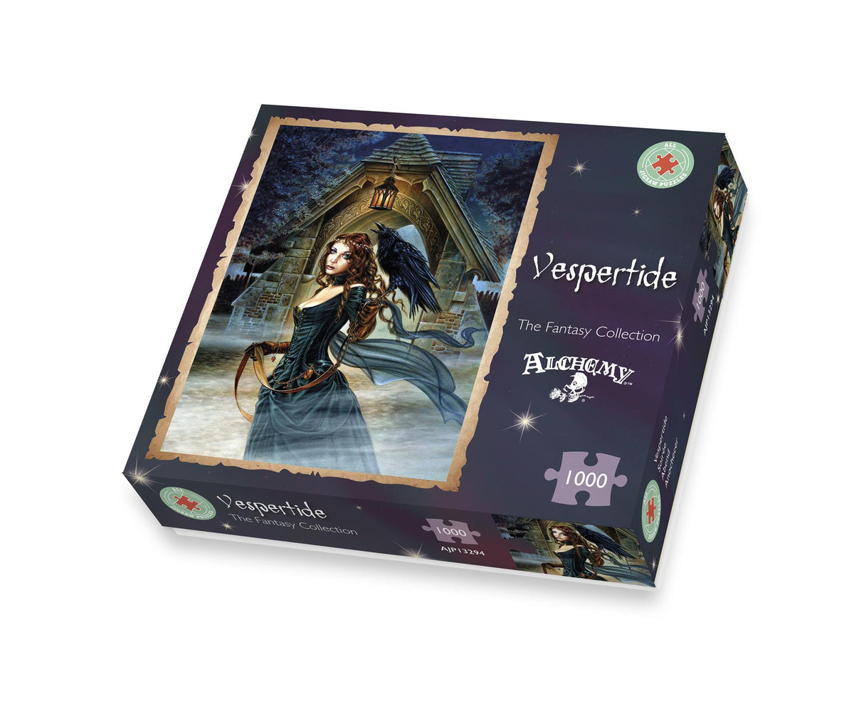 Alchemy Vespertide 1000 Piece Jigsaw Puzzle – Magical Fantasy Forest Puzzle, 66 x 50 cm