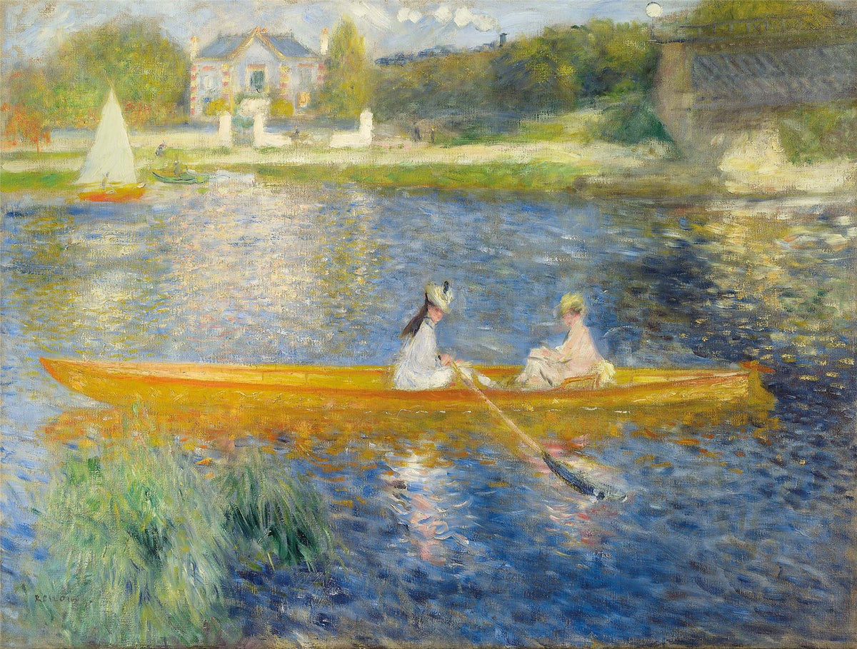 National Gallery The Skiff (La Yole) 1000 Piece Jigsaw Puzzle – Renoir Art, 66 x 50cm