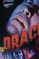Horror Line Dracula 1000 Piece Jigsaw Puzzle – Classic Gothic Horror Vampire Puzzle, 66 x 50cm
