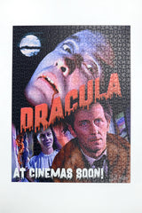 Horror Line Dracula 1000 Piece Jigsaw Puzzle – Classic Gothic Horror Vampire Puzzle, 66 x 50cm