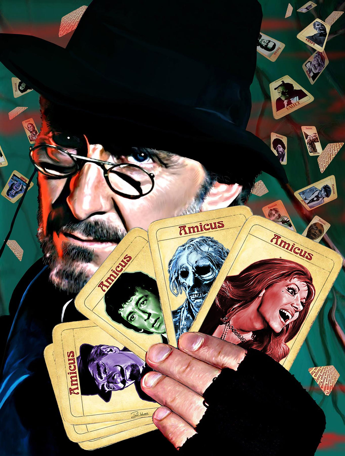 Horror Line Amicus Collection 1000 Piece Jigsaw Puzzle – British Horror Film Puzzle
