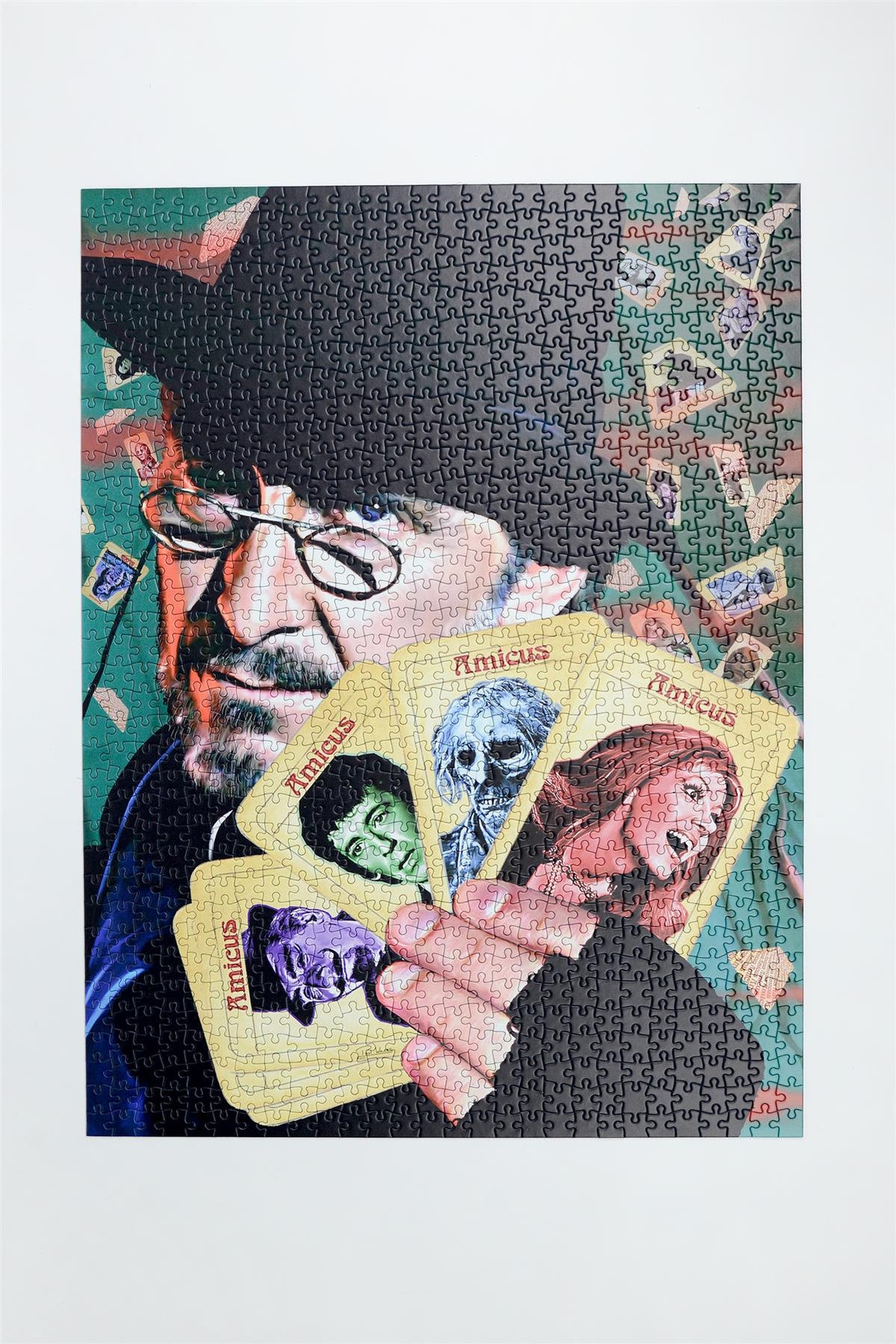 Horror Line Amicus Collection 1000 Piece Jigsaw Puzzle – British Horror Film Puzzle