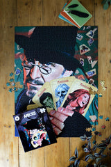 Horror Line Amicus Collection 1000 Piece Jigsaw Puzzle – British Horror Film Puzzle